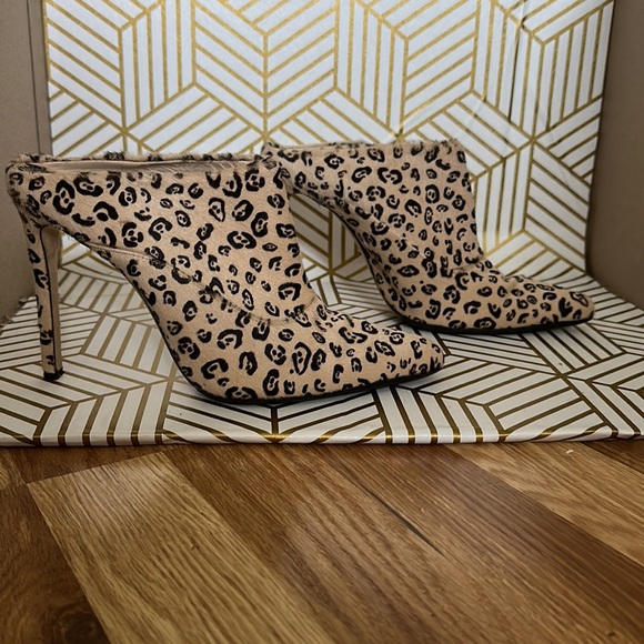 Altuzarra Davidson Leopard Print Mule size 38/7 - Picture 2 of 8
